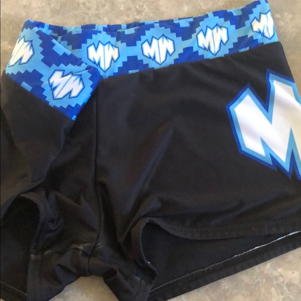 Midwest Cheer Elite Shorts made by Varsity